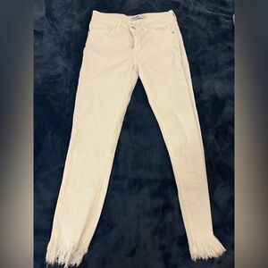 Just Black Women's White Skinny Jeans
